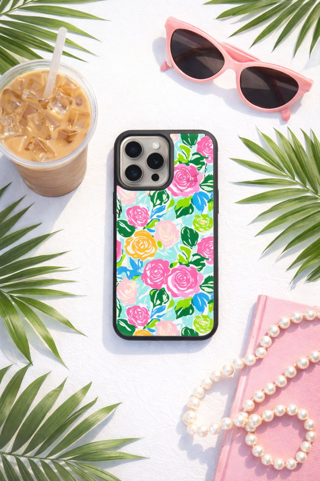 Palm Beach Bloom MagSafe iPhone Case