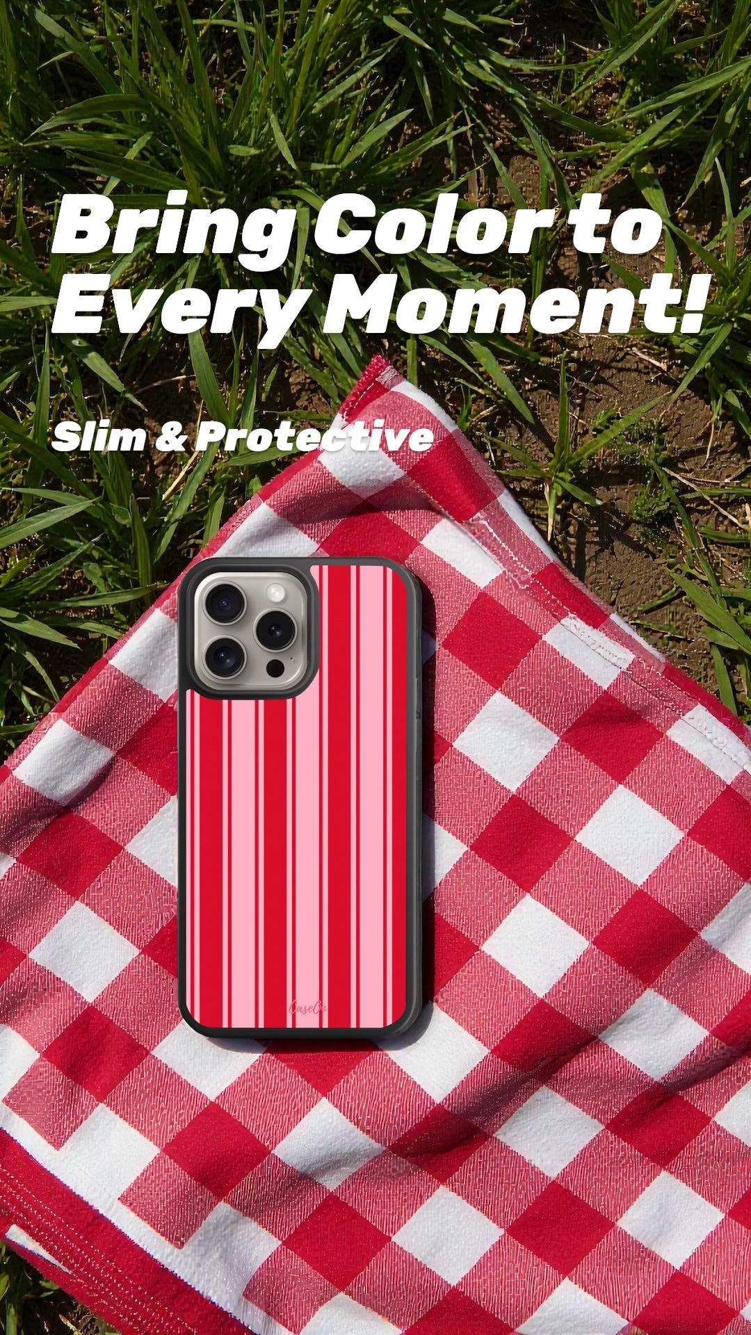 Peppermint Twist MagSafe Phone Case