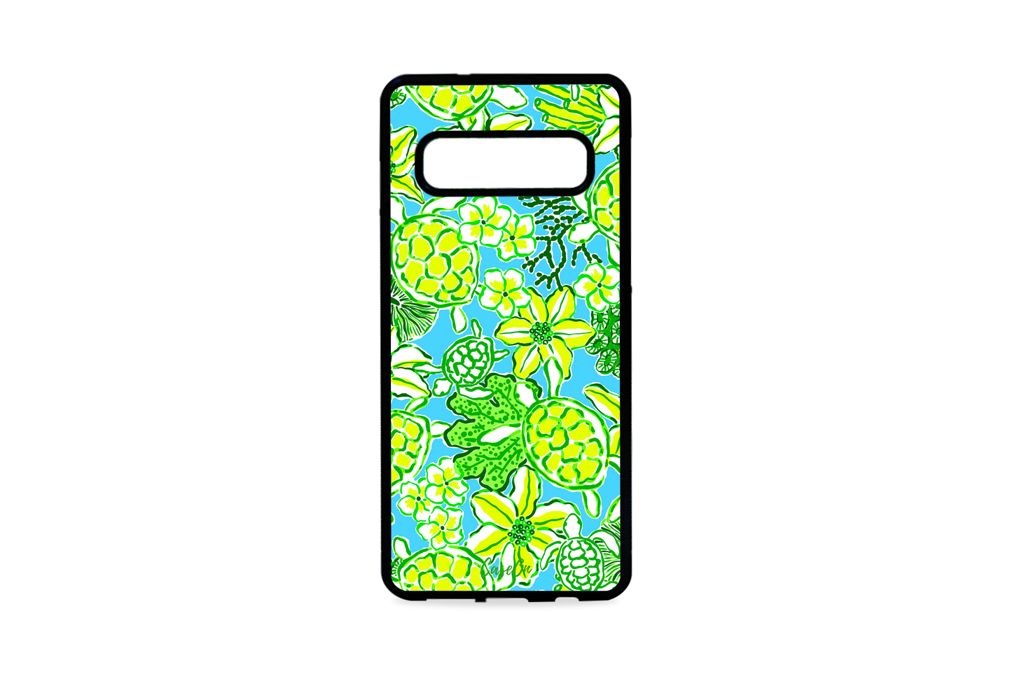 Green & Yellow Turtle Bay Samsung Case