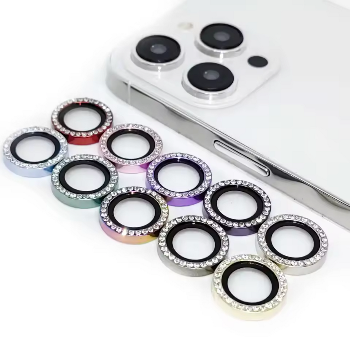 Holographic Bling iPhone Lens Protectors