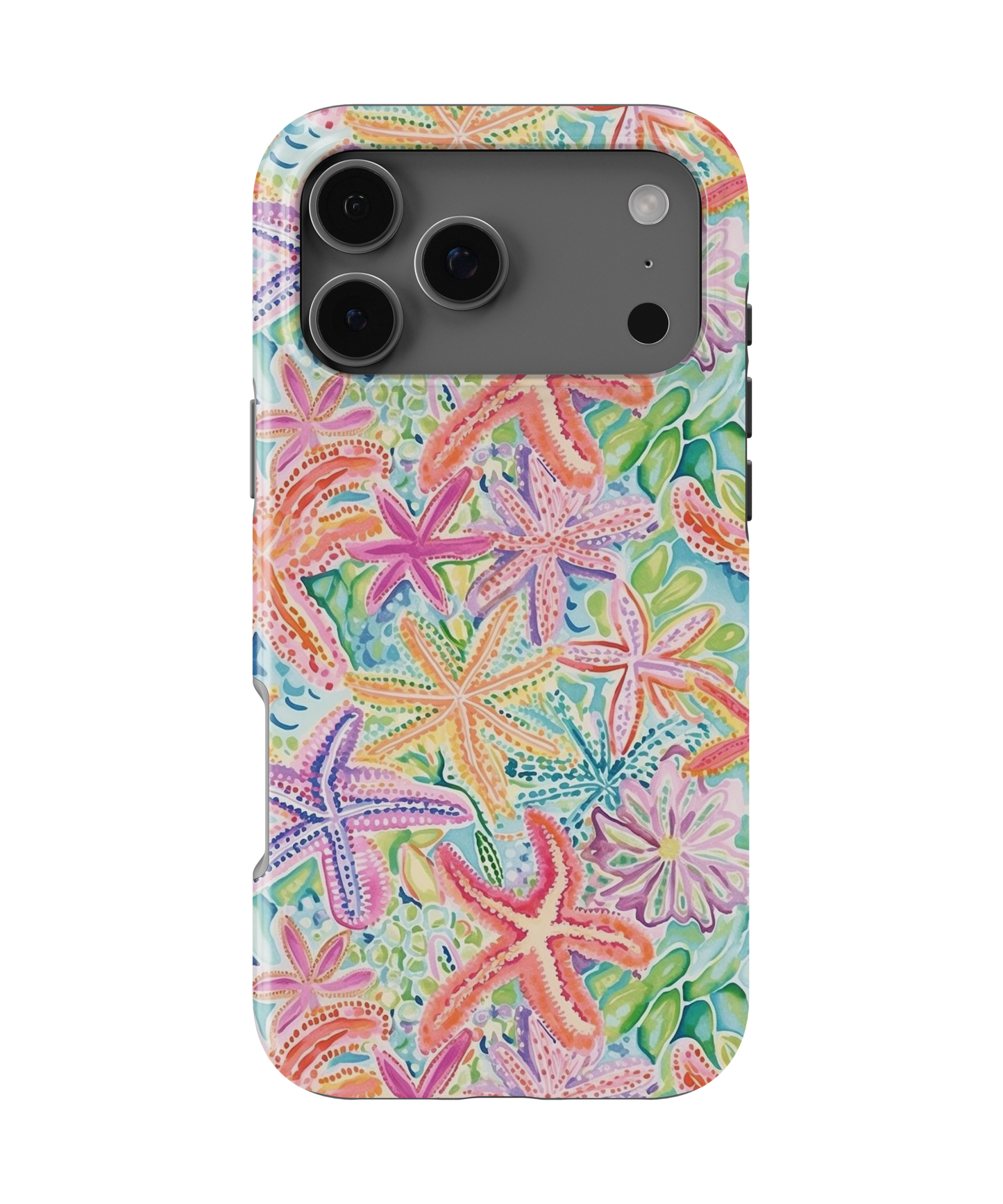 Sunny Starfish Luxe MagSafe iPhone Case