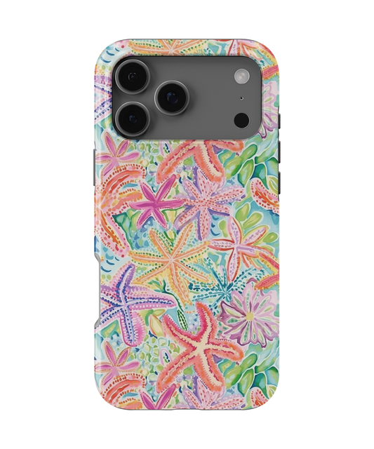 Sunny Starfish Luxe MagSafe iPhone Case