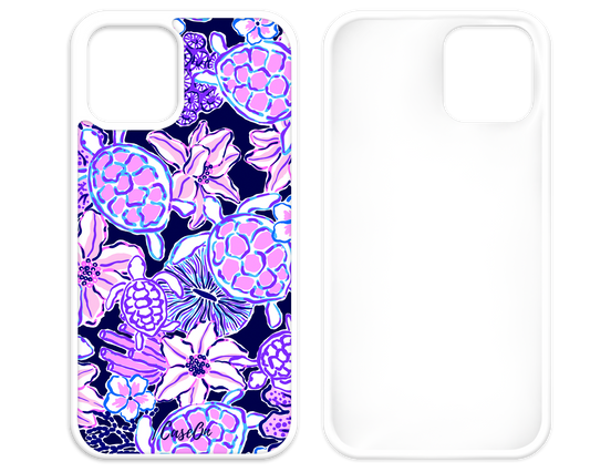 Moonlit Turtle Bay White iPhone Case
