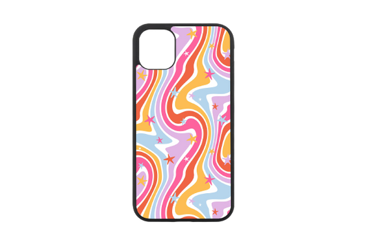 Funky Swirls iPhone Case