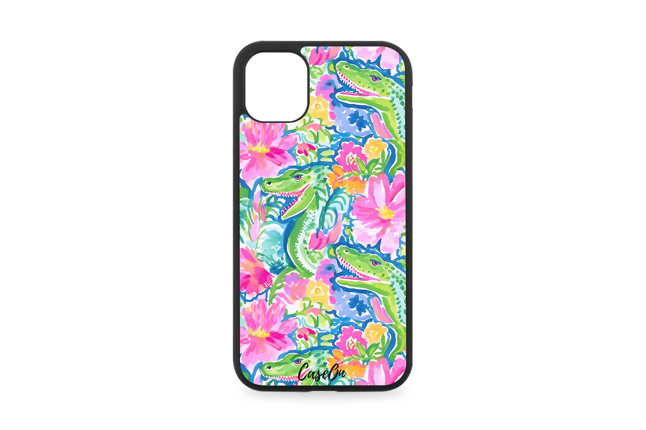 Preppy Gator MagSafe iPhone Case | Bold Tropical Design – CaseOn