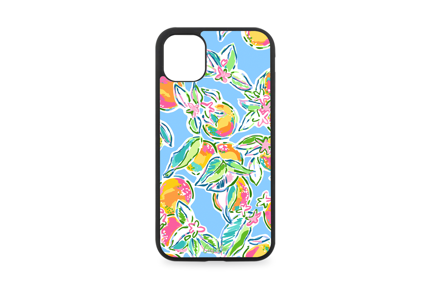 Summer Citrus Splash iPhone Case