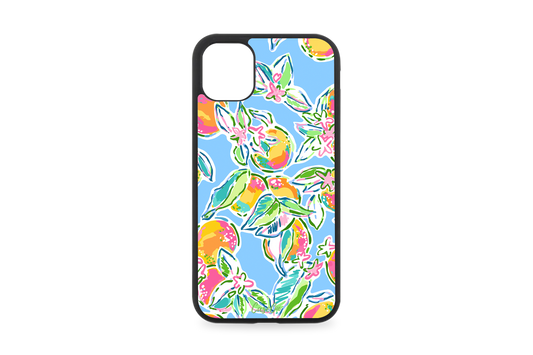 Summer Citrus Splash iPhone Case