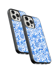 Load image into Gallery viewer, Blue Belle iPhone Case
