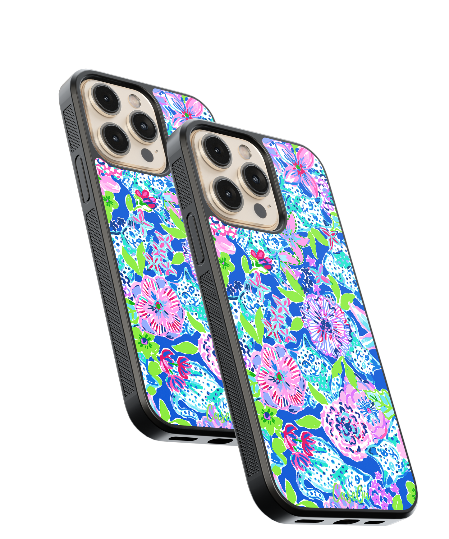 Feline Florals iPhone Case