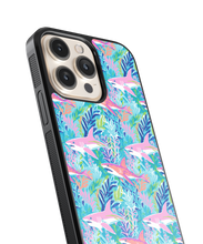 Load image into Gallery viewer, Shark Lagoon iPhone Case
