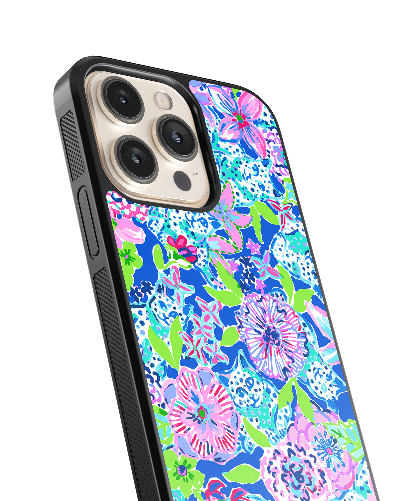 Feline Florals iPhone Case