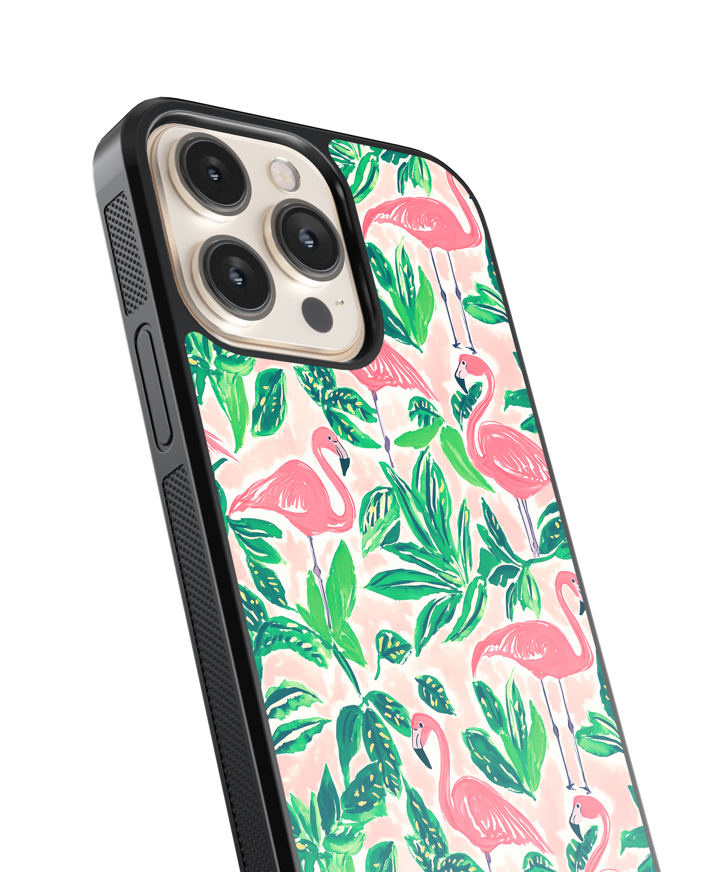 Flamingo Retreat iPhone Case