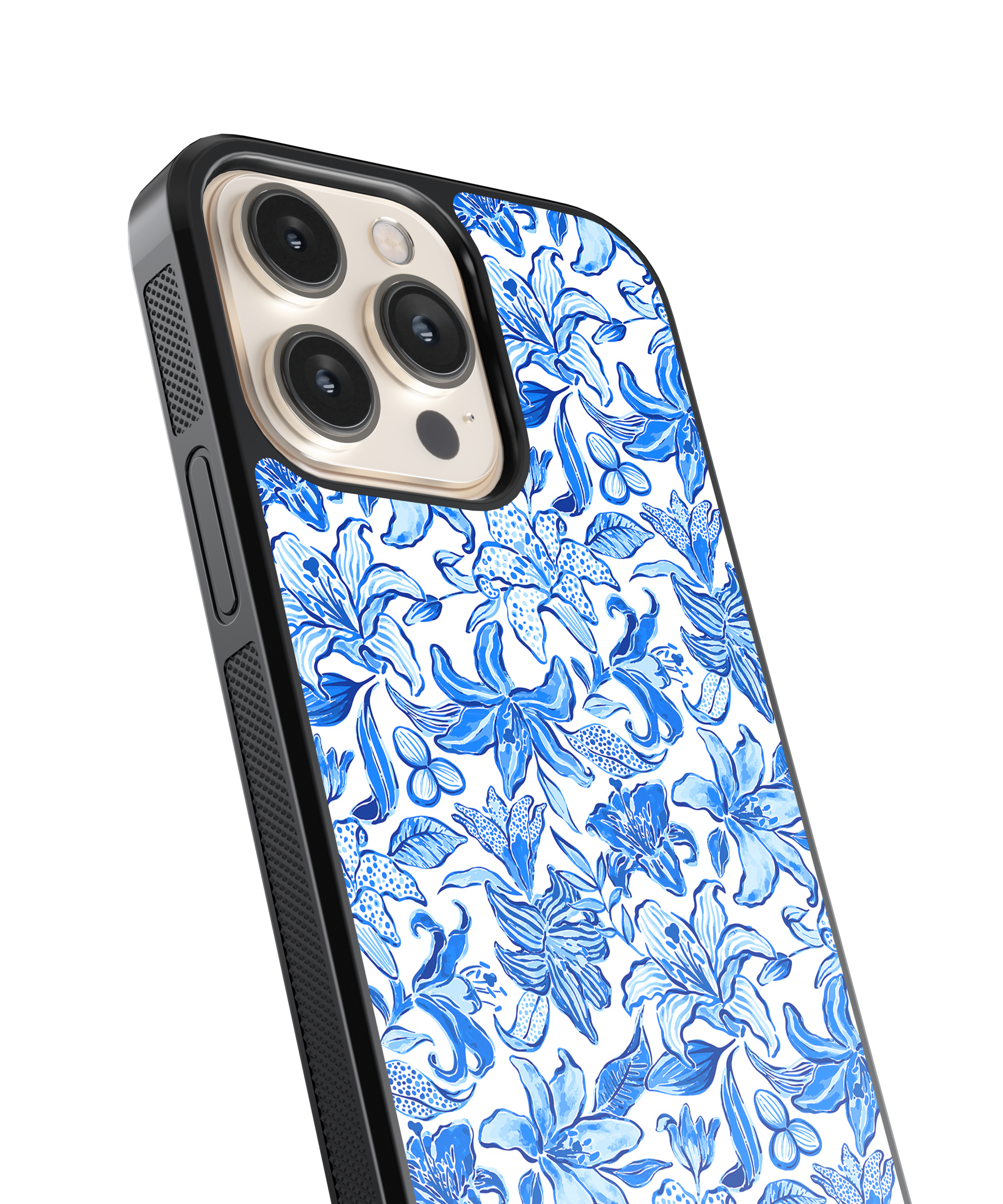 Blue Floral iPhone Case Blue Floral iPhone Case