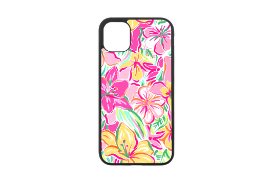 Pink Lilly iPhone Phone case