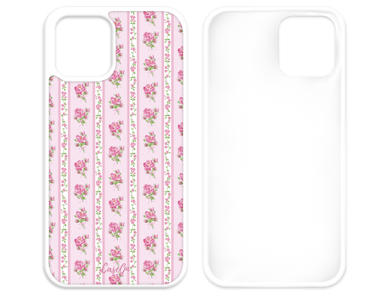 Victorian Blossom White iPhone Case