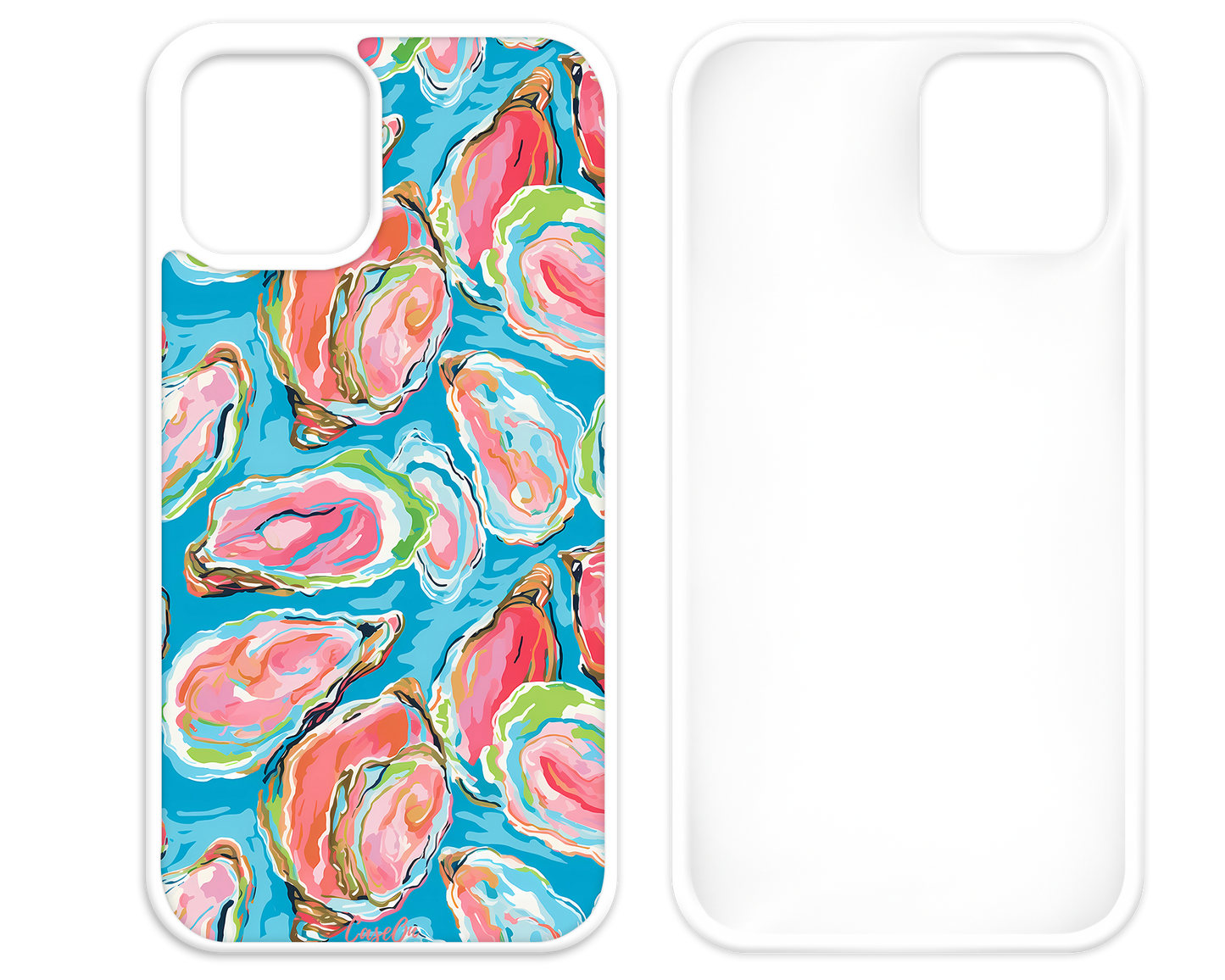 Oyster Bay Bliss White iPhone Case