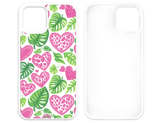 Leafy Love  White iPhone Case LIMITED EDITION