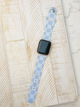Load image into Gallery viewer, Checkered Silicone Smart Watch Band
