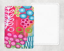 Load image into Gallery viewer, Abstract Floral Card Holder
