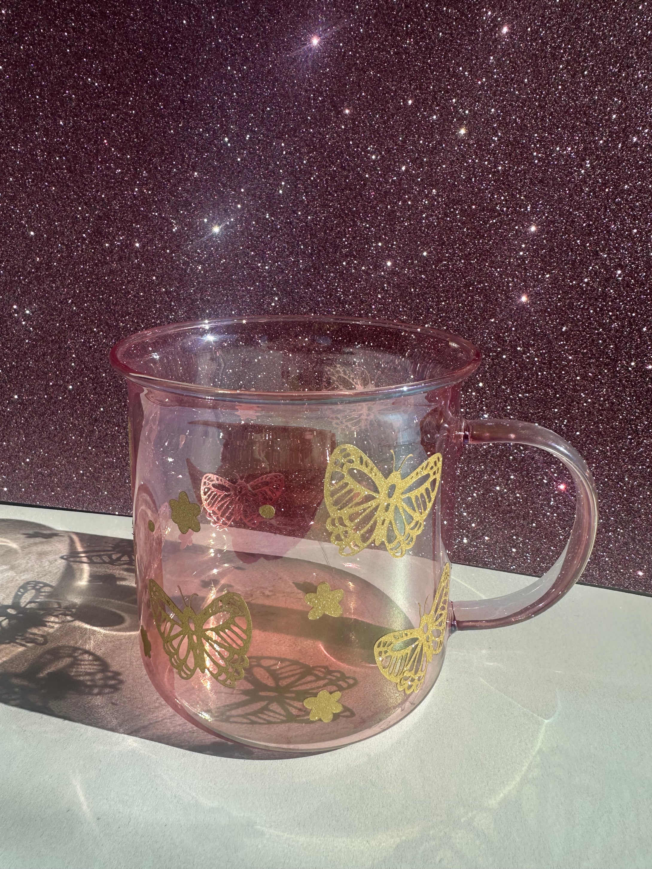 Iridescent Butterfly mug